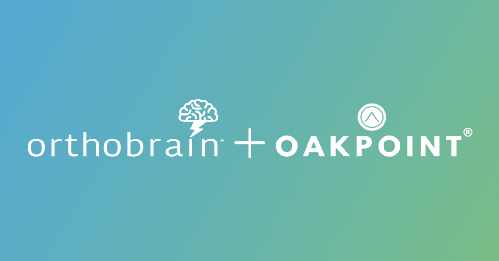 orthobrain and Oakpoint Partnership